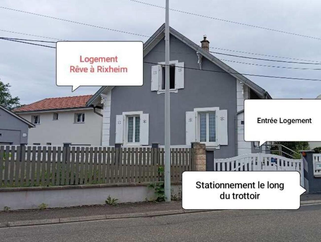 Maison De Ville Avec Jardin-Reve A Rixheim! Extérieur photo
